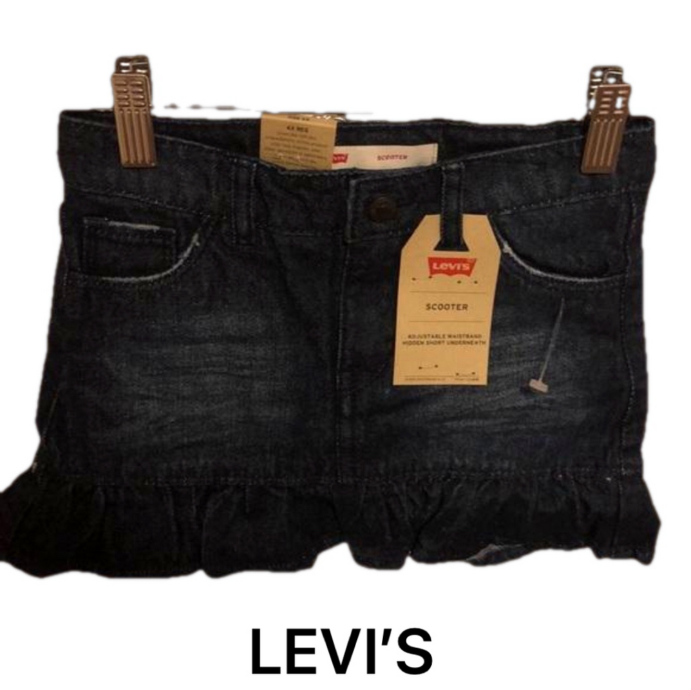 Levi’s scooter Jean skirt size 6X NWT